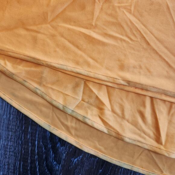 Retrofete Orange Maxi Dress Pearl Halter Size Small Sample - Picture 11 of 11